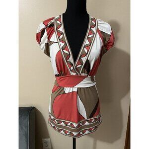 BCBGMazAzria Blouse Top Size Medium